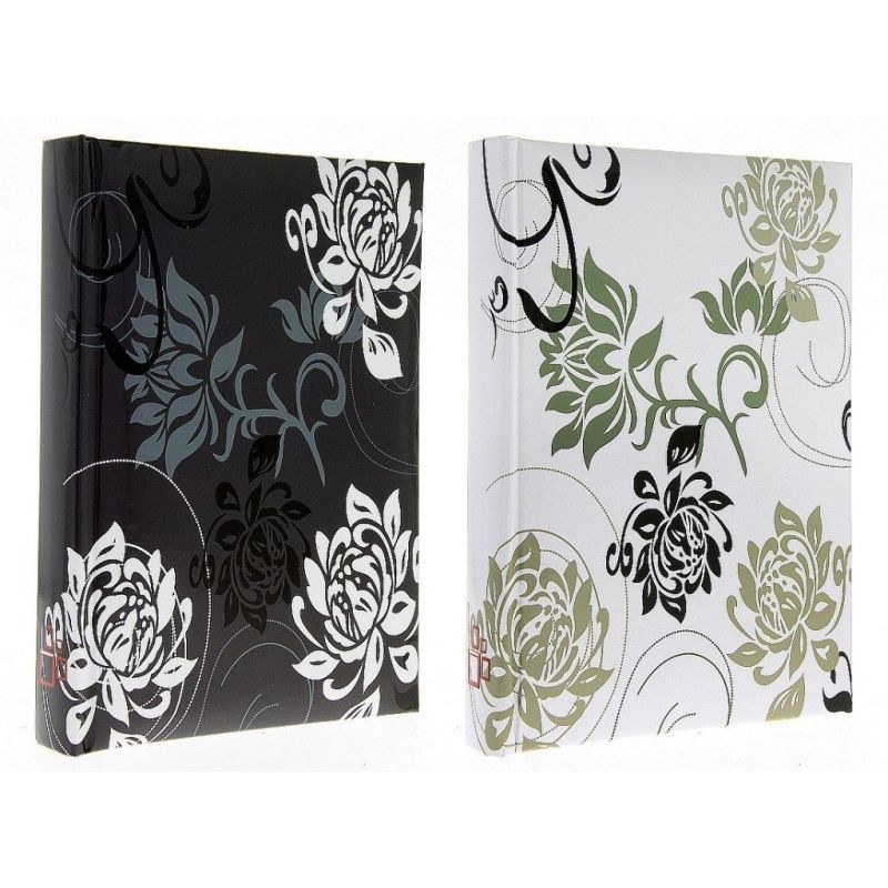 Album foto Black&White Flowers, 10x15, 300 fotografii, buzunare slip-in Alb - imagine 7
